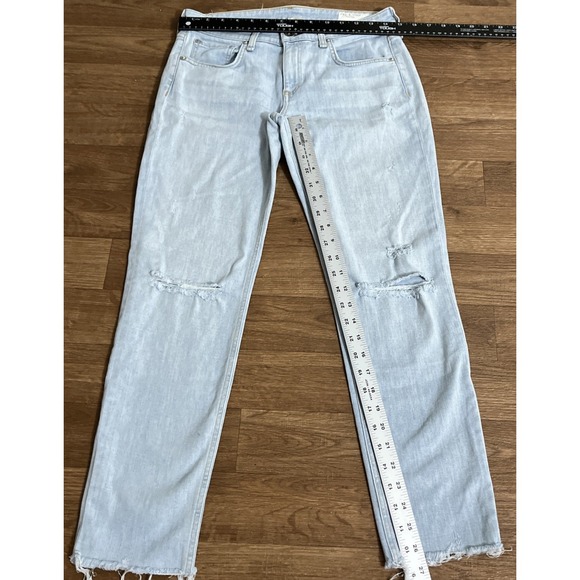 Rag & Bone Dre Boyfriend Jean 25 Low Rise Slim Boyfriend in Edgeview Wash USA - Picture 9 of 12